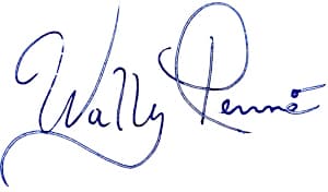 Dr. Wally Renne signature